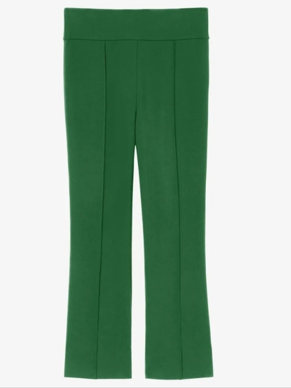 MM Lafleur Green Ponte Bootcut Pants SMALL